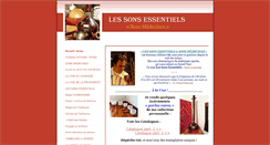 Desktop Screenshot of lessonsessentiels.fr